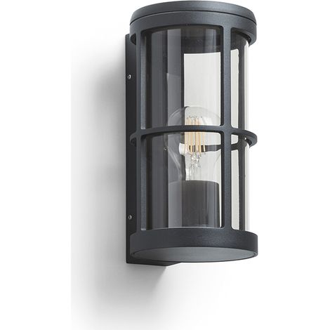 Aplique de pared LUG E27 18 W IP54 Antracita (1/3)