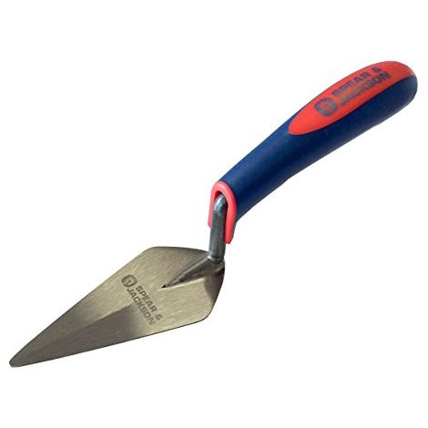 Spear & Jackson 11605PSF Cazzuola a punta S&J da 12,7 cm con impugnatura morbida (1/2)