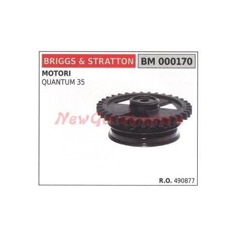 Puleggia messa in moto B&S motore tosaerba rasaerba tagliaerba QUANTUM 35 000170