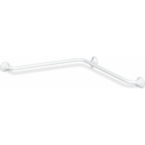 Handicare support mural d'angle horizontal 60x90cm acier inoxydable (1/5)