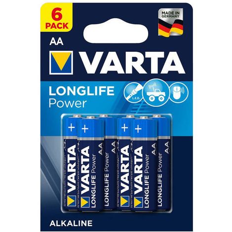 Varta Longlife Power Aa/lr6 X6 - Varta