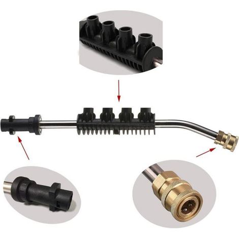 Lot de 5 buses haute pression pour nettoyeur haute pression Karcher K2, K3, K4, K5, K6, K Multicolor (1/5)