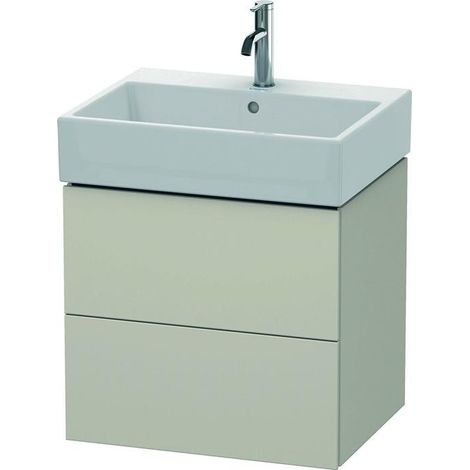 Duravit L-Cube Waschtischunterbau wandhängend, 2 Schubkästen, (1/5)