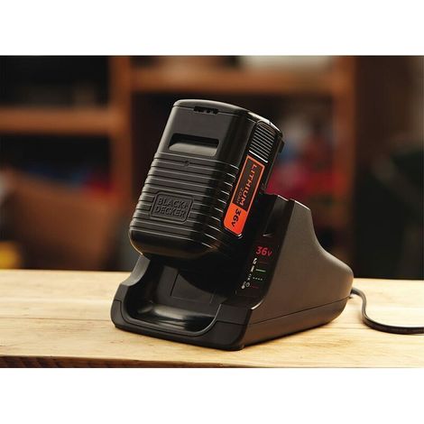 Batterie Lithium 36V 3.5Ah – Compatible avec outils Black+Decker 36V – Faible autodécharge – Indicateur LED de charge (1/5)