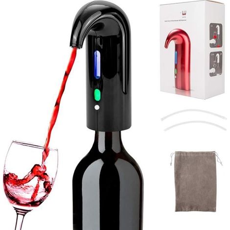 Aérateur de Vin Électrique - Multi-Intelligent - Rechargeable USB - Design Élégant - Portable (1/4)