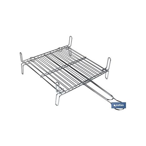 Grille Double Zingué 30x30cm