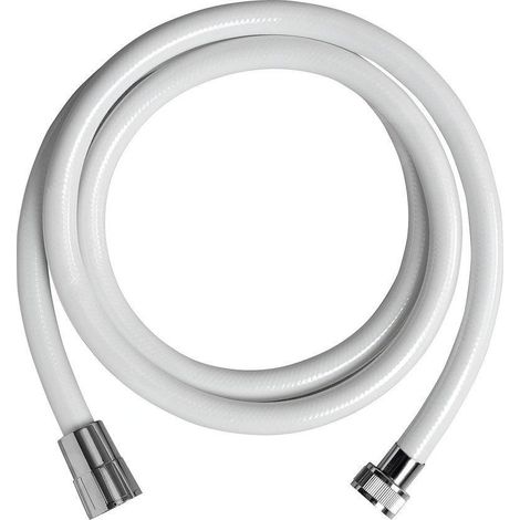 Flexible de douche en plastique NOPEL, 150 cm, blanc (1/2)