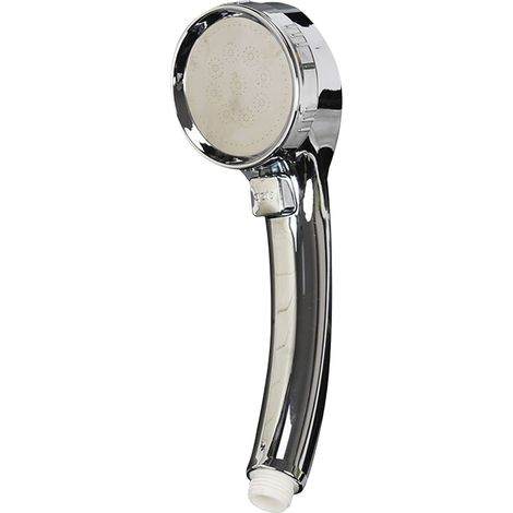 Cabezal de ducha de mano de alta presión con interruptor de encendido/apagado y pausa, conexión G1/2 ajustable, chorro de ducha para baño, reemplazo para cabezal de ducha de mano, ahorro de agua (1/5)