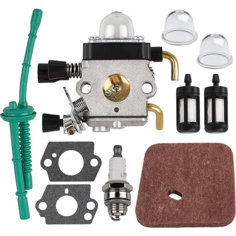 Carburateur C1Q-S97 pour débroussailleuse STIHL FS55 FS55R FS38 FS45 FS46 KM55 HL45 FS45L FS45C FS46C FS55C FS55RC (1/5)