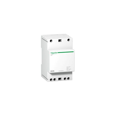 Transformateur de sonnerie et ronfleur 25VA 230VCA vers 12-24VCA - A9A15215