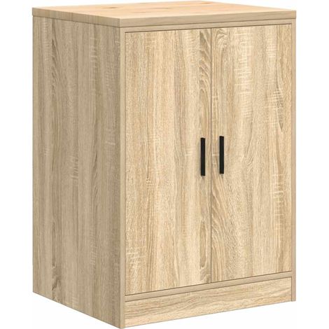 Armoire de rangement de garage chêne sonoma 60x51x85cm bois pin