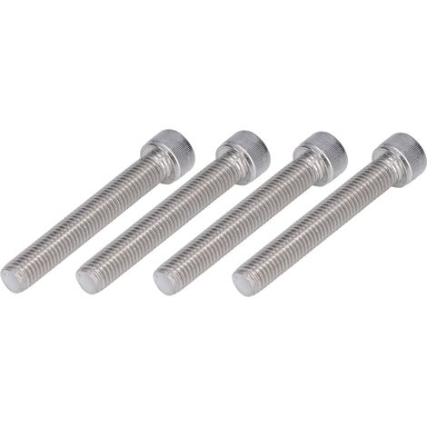 Lot de 20 vis à tête cylindrique creuse M12x1,75 DIN 912 en acier inoxydable A2-70 à filetage grossier (1/5)