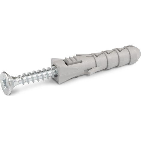 Tassello di espansione FIX 8x40 mm con vite 4,5x60 mm - blister - 6 pezzi (1/3)