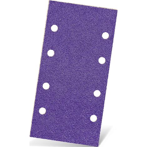 MENZER Titanium HD Klett-Schleifblätter, 186 x 93 mm, 8-Loch, f. Schwingschleifer, Keramik-Mix (50 Stk.) K320 (1/5)