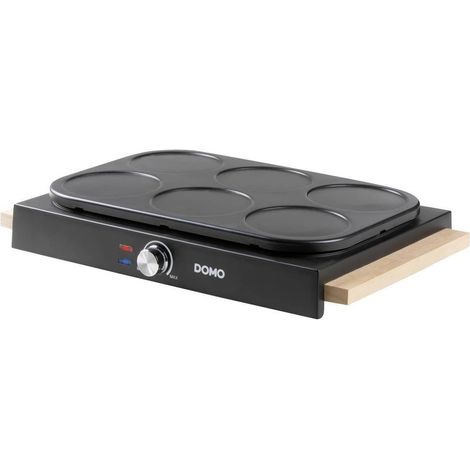 Domo DO8717P crepera eléctrica negra 1000 vatios