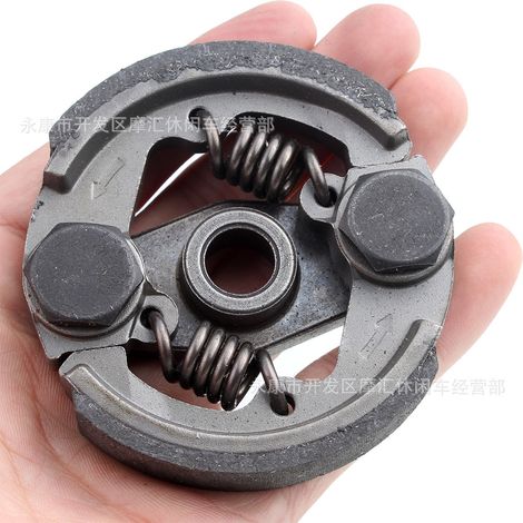 Accessoires pour mini-motos 43/47/49cc CAG MAT1 MAT2 : embrayages renforcés argentés (1/4)