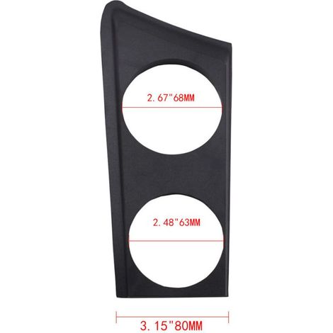 Un porte-gobelet/porte-bouteille noir pour BMW à conduite à droite, amélioration intérieure. (1/4)
