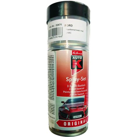 Spray de retoque de pintura para coche Ford Panther negro 150 ml auto K (1/5)
