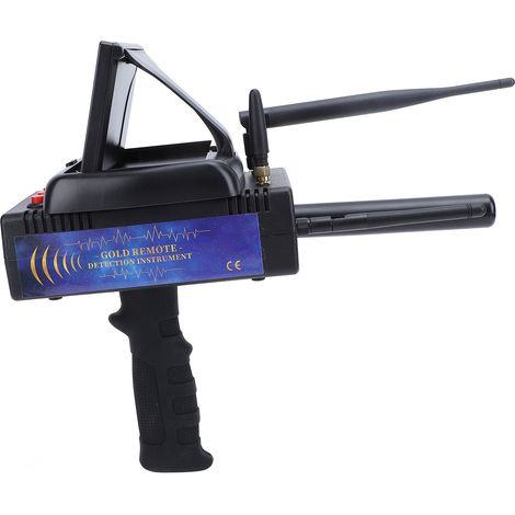 Détecteur de métaux avec écran, portée de 1200 m, profondeur de détection de 25 m, scanner portable pour la recherche de trésors souterrains (cuivre, or, argent). (1/5)