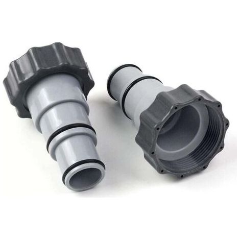 Adaptateur De Tuyau De Piscine Avec Collier Pour Pompe À Connexion Filetée (1/4)