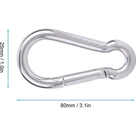 Mousqueton de Plongée Sécurisé KEEP DIVING - Accessoire Équipement de Plongée (1/5)