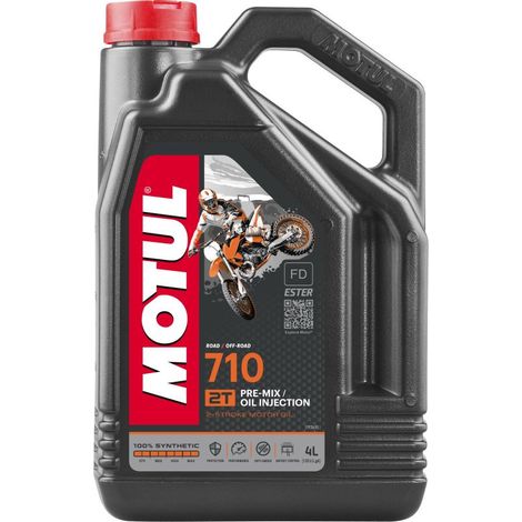 Huile Moteur MOTUL 710 2T 4 Litres