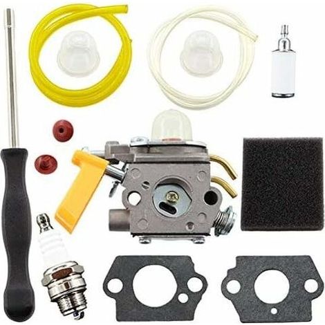 Kit de carburateur pour Ryobi RBC30SESA RBC30SBSA RLT30CESA RLT30SESA RPR3025JA Remplacer ZAMA C1U-H60D Ryobi et Homelite 26cc et 30cc Tondeuse et débroussailleuse (1/5)