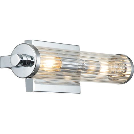 Elstead Kichler Azores Applique Salle de Bain Chrome Poli, IP44 (1/5)