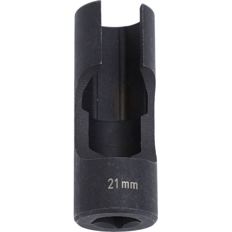 Douille de conduite de carburant, entraînement 1/2 pouces, en acier au Chrome Vanadium, retrait efficace pour les fixations sur les conduites d'injecteur, tuyaux coudés, capteurs EGT 21mm.