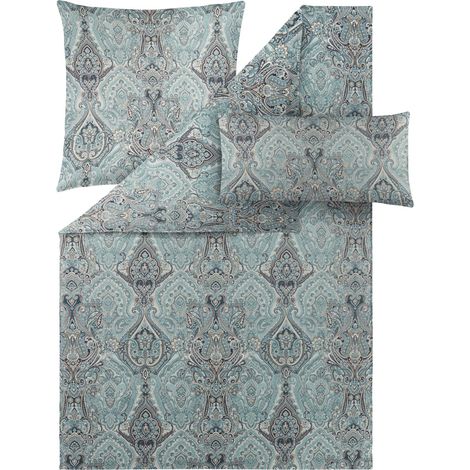 Estella 7984/640 Mariam Mako Parure de lit en satin 160x200cm 5 pièces (1/2)