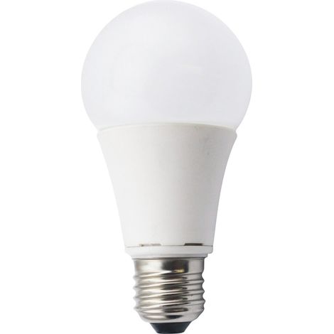 Lampada LED con sensore crepuscolare 230V A60 9W E27 850lm 4000K