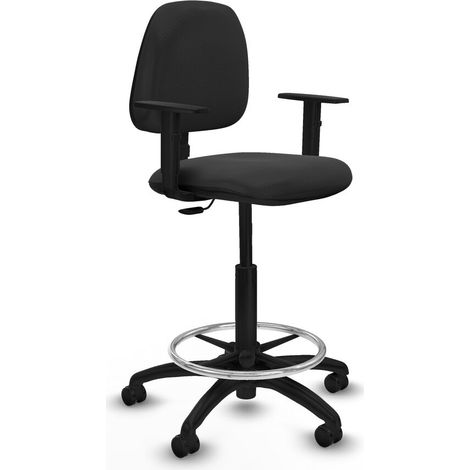 Sedia da Ufficio Piqueras y Crespo B1D01RP Grigio scuro Alta (1/5)