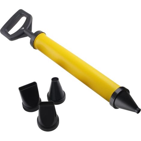 Pistolet à joints pour mortier avec 4 buses, seringue à mortier ou à béton manuelle - Seringue à mortier DIY avec accessoires (1/5)