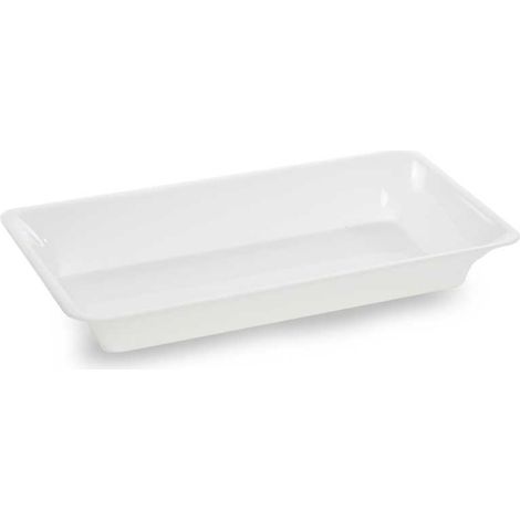 Plateau en Plexiglas gastronorme GN 1/3 325x176x50mm Blanc - Matériel CHR Pro