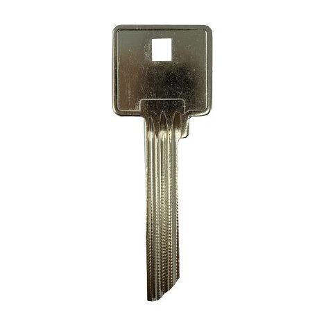 CHIAVE PIATTA ILSA BK020 ORIGINALE - OTTONE NICHELATO- 10 pezzi