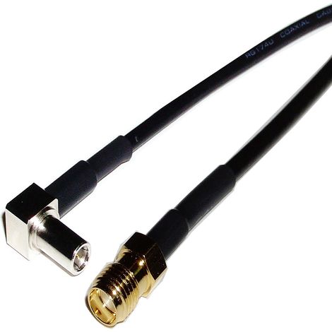 BeMatik - Câble RG-174RF 20cm (MS-147-C-LP-Macho/SMA-Hembra) (1/3)