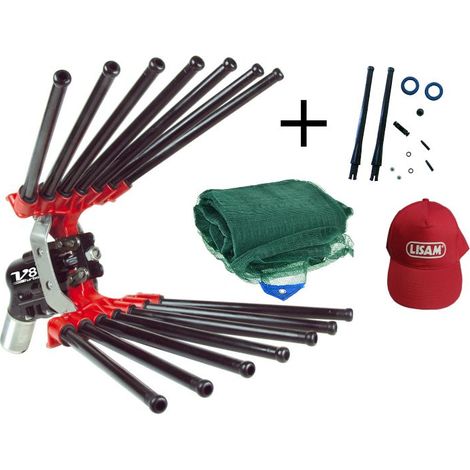 Lisam V8 Turbo, r&eacutecolteuse d&039olives pneumatique pour les grandes r&eacutecoltes d&039olives - cm 125x240