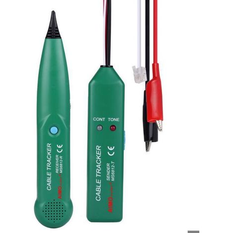 MS6812 Traceur Cable Cable Tracker Detecteur Cable Robot Tondeuse Traceur De Cble Portable Testeur De Cble Tlphonique PZCC (1/4)