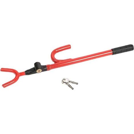 Vol de vol de voitures Lock antivol Antimial en acier premium lourd avec une longueur réglable Ajustement anti-élaboration anti-tarif