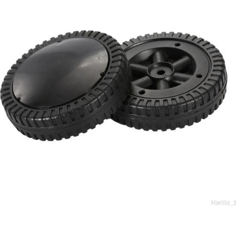 Roues de barbecue - Non spécifié - 15cm x 4cm - 2 pièces - Adaptées pour outils de jardin (1/3)