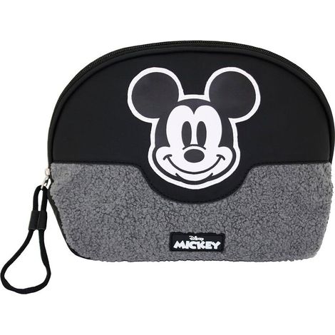 Neceser de Viaje Mickey Mouse Negro 100 % poliéster 28 x 19 x 6 cm