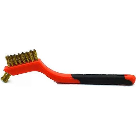 Brosses de nettoyage en fil de cuivre - Lot de 10 mini brosses industrielles de 18 cm (7 pouces) (1/4)