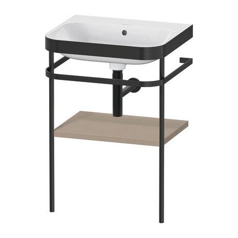 Duravit Happy D.2 Plus c-bonded Set avec console métallique,