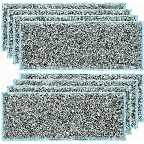 Pack of 8 washable and reusable cleaning pads for iRobot Braava Jet M6 (1/4)
