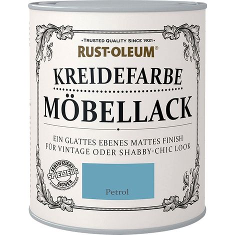 Rust-Oleum Kreidefarbe Möbellack 125 ml petrol Kreidefarbe