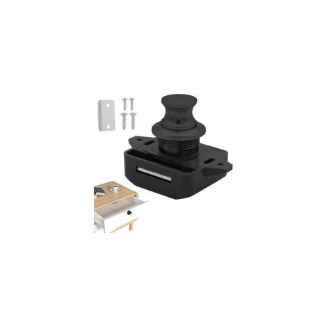 Rv Cabinet Latches, Cabinet Door Locks, Push Button Lock, Trailer Paddle Lock, Rv Cupboard Latches, Boat Cabinet Locks, Zinc Alloy Lock Rv Accessories (1/5)