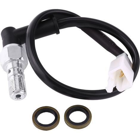 GARRYFIZH Vis creuse universelle pour interrupteur de feu arrière de pression de frein hydraulique de moto (M101,25MM) (1/5)