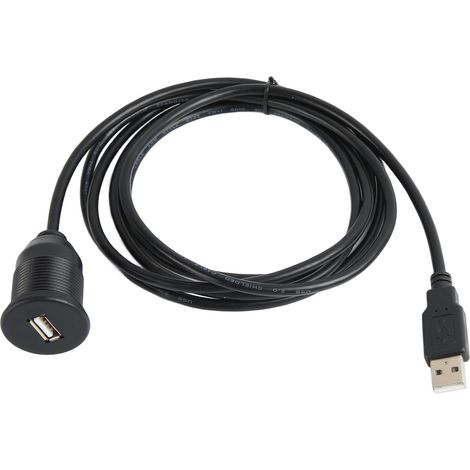 Wasserdichtes 1 m USB 2.0 Motorradkabel für Autoanschluss und Datenübertragung (1/5)
