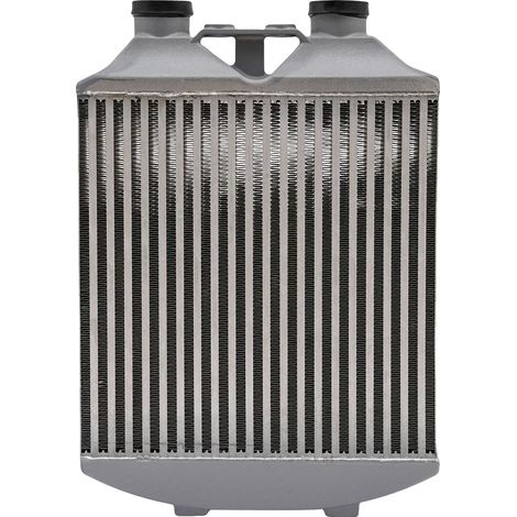Intercooler, Alliage d'aluminium, Pression de 60 PSI, Argent (1/2)