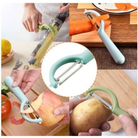 2 Pcs Éplucheur, Éplucheur Légumes Fruits, Ensemble Éplucheur, Econome Legumes, ÉPlucheur De LéGumes Pour Cuisine, Éplucheur Pomme. (1/3)